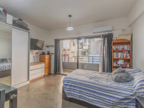 Venta monoambiente balcón baulera apto crédito| Apto profesional Almagro