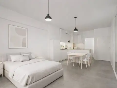 Departamento Monoambiente con 1 baño