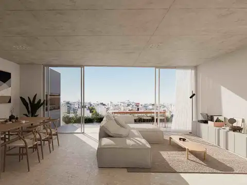 Departamento 3 ambientes con 2 baños