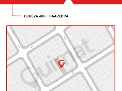 Terreno en Venta en Saavedra, USD 280.000