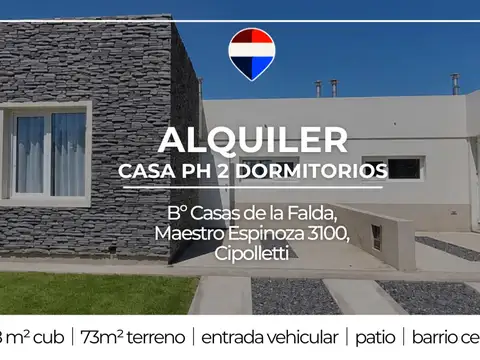 ALQUILER CASA CIPOLLETTI