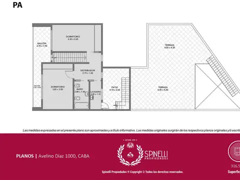 Casa 5 ambientes con 2 baños