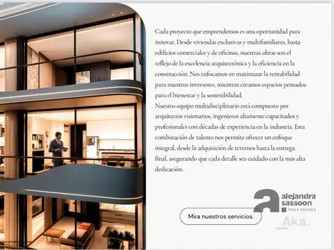 Departamento en Venta de 2 ambientes