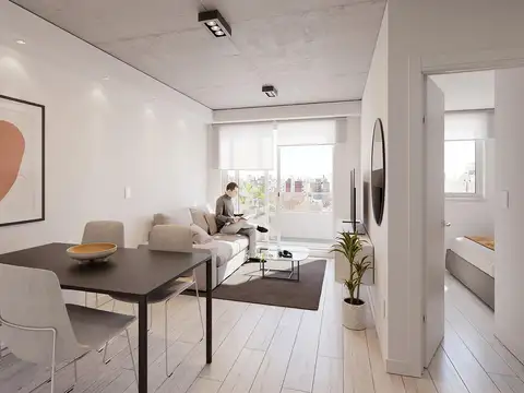 VENTA | FINANCIACIÓN - Departamento 1 dormitorio - Abasto, Rosario.