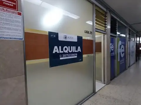 Alquiler de Oficina en Galería Mitre sobre Zuviria al 200, Salta Capital