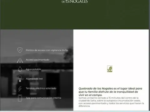 Terreno en Venta en Zona Centro, USD 63.000