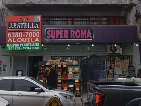 Galpón Parabólico en Planta Alta 170 m² Cub   120 m² Descubiertos. - San Justo (Centro)