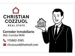 Christian Cozzuol / Gestion Inmobiliaria - CUCICBA (9636)