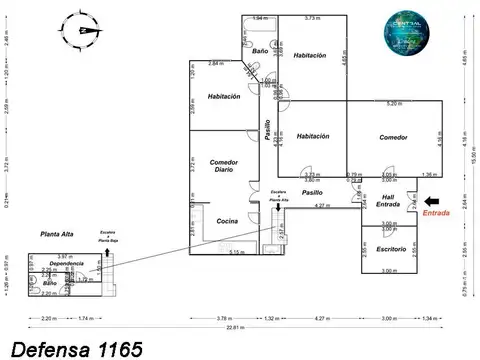 Departamento en Venta en San Telmo, USD 199.000