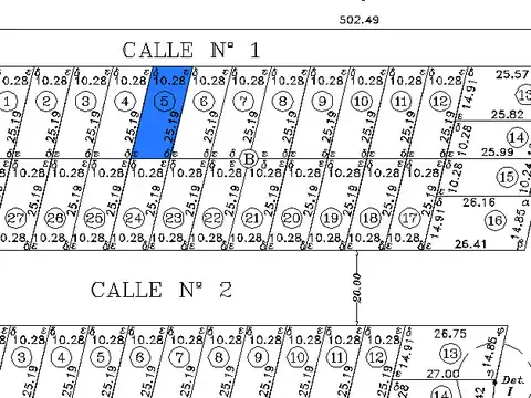 Terreno en Venta de 257,0 m2