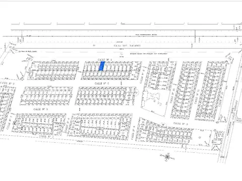 Terreno en Venta 10,28  mts Fondo