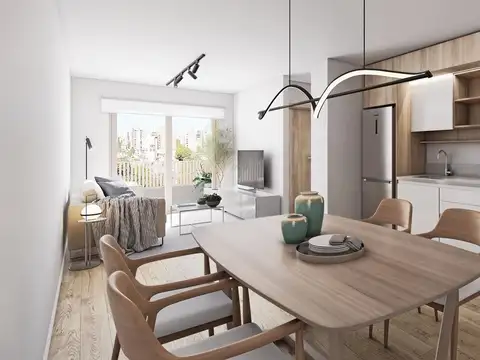 Departamento 3 ambientes con 1 baño