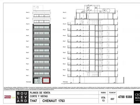 Departamento en Venta en Las Cañitas, USD 155.196
