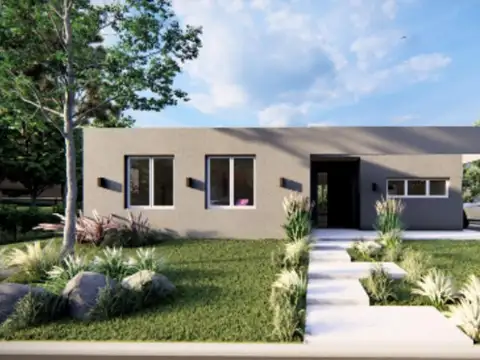 Casa en construcción en Cub de Campo Manuel Belgrano