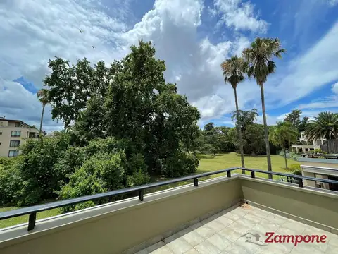 Venta Depto Tigre Barrio cerrado Los Robles Village 2 dorm Jardín Pileta Cochera