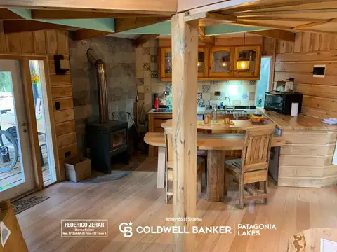 Casa 3 ambientes con 2 baños