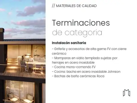 Departamento en Venta de 1 dormitorio