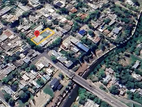 Terreno en Venta 17  mts Frente