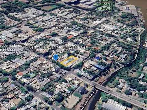 Terreno en Venta 45  mts Fondo