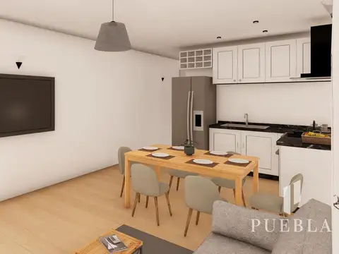 Departamento en Venta de 1 dormitorio