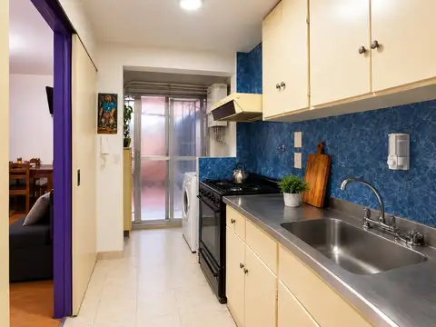 Departamento 2 ambientes con 1 baño