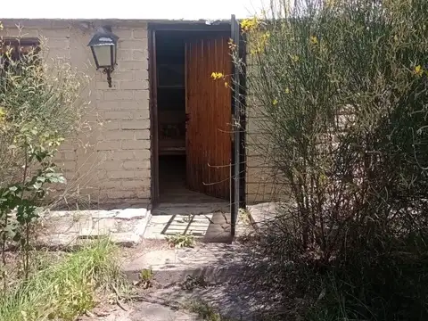Venta casa + cabaña en gran terreno en Potrerillos