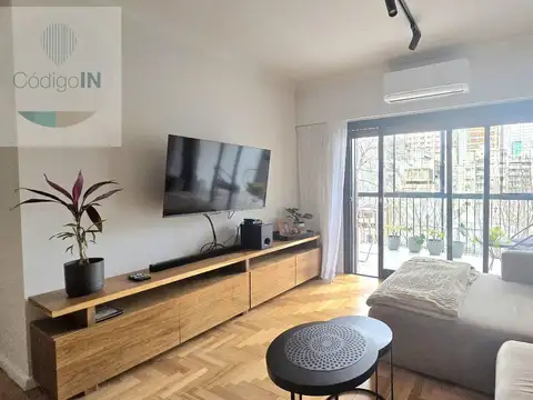 SEMIPISO 4 AMBIENTES |RECICLADO A NUEVO |  PALIER PRIVADO Y BALCON TERRAZA| PALERMO HOLLYWOOD