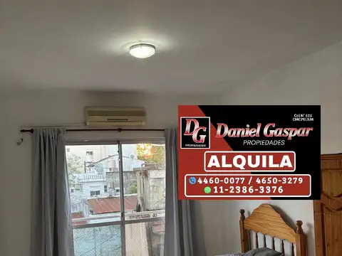 ALQUILER – DEPARTAMENTO MONOAMBIENTE – AMOBLADO