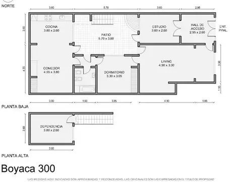 Depto Tipo Casa en Venta de 3 ambientes