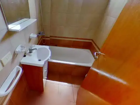 Departamento 2 ambientes con 1 baño