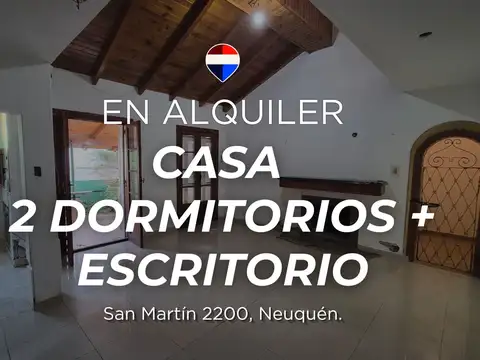 ALQUILER CASA 2 DORMITORIOS NEUQUEN