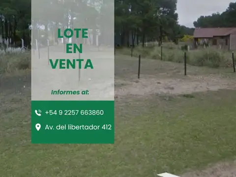 TERRENO EN  VENTA
