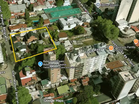 Terreno en Venta 76  mts Frente