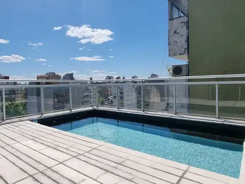 HERMOSO MONOAMBIENTE EN PLENO CORAZÓN DE VILLA CRESPO EDIFICIO MODERNO AMENITIES PISO ALTO Y BALCÓN