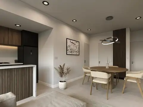 Departamento 2 ambientes con 1 baño