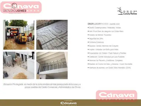 Departamento en Venta de 1 dormitorio