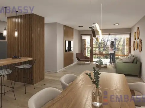 Departamento en Venta con 1 cocheras