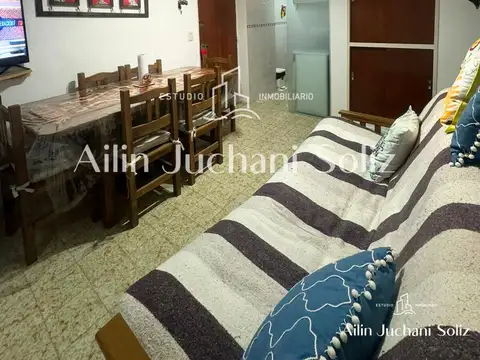 Departamento 2 ambientes con 1 baño