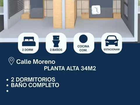 Casa en Venta de 2 dormitorios