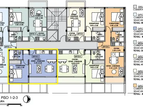 Departamento en Venta al Este