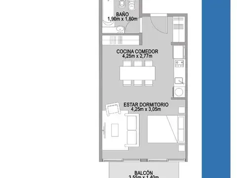 Departamento en Venta A Estrenar