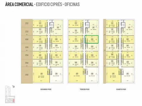 Oficina 52 m2 en alquiler en Thays, Parque Leloir