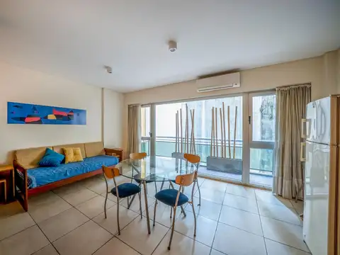 Monoambiente amoblado con amenities en alquiler temporario en Retiro