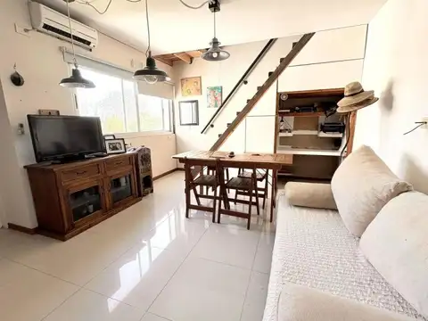 Departamento en venta tipo Dúplex 2 Ambientes con terraza Apto crédito en Villa Morra, Pilar