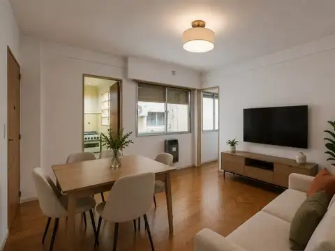Departamento 2 ambientes en San Cristobal
