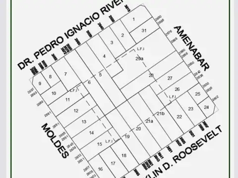 Terreno en Venta en Belgrano, USD 890.000