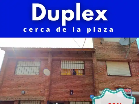 Duplex, 2 dormitorios, cochera, al frente
