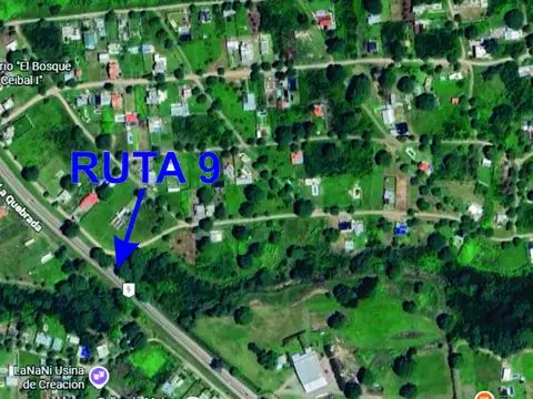 Terreno en Venta 15  mts Frente