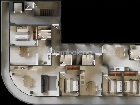 Departamento en Venta de 2 ambientes