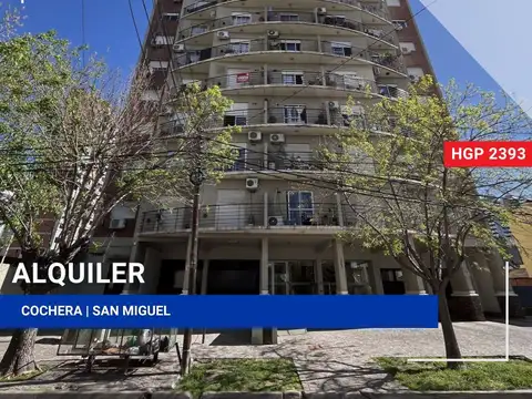 Cochera - Alquiler - Argentina, San Miguel - Muñoz 1063